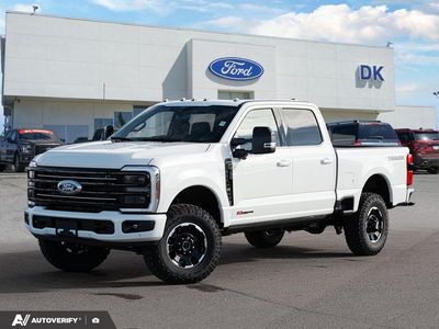 NEW 2027 Ford F-350 Super Duty Platinum - Star White Tri-Coat Exterior - $133,166 - Stock #D70077 - VIN 1FT8W3BM0VEC32949