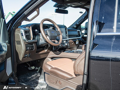 NEW 2027 Ford F-450 Super Duty King Ranch - JAVA LEATHER Interior - $135,312 - Stock #D70070 - VIN 1FT8W4DM8VEC49081