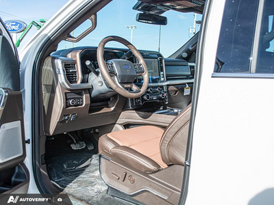 NEW 2027 Ford F-450 Super Duty King Ranch - JAVA LEATHER Interior - $136,112 - Stock #D70069 - VIN 1FT8W4DM4VEC49269