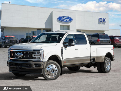 NEW 2027 Ford F-450 Super Duty King Ranch - Star White/marsh Grey Accent Exterior - $136,112 - Stock #D70069 - VIN 1FT8W4DM4VEC49269