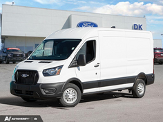 NEW 2027 Ford Transit Cargo Van BASE - Oxford White Exterior - $76,919 - Stock #D70055 - VIN 1FTBR2C82VKA19883
